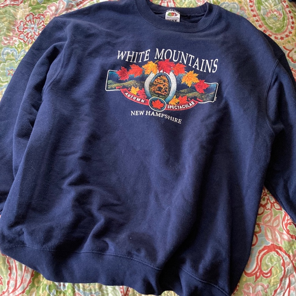 Graphic crewneck